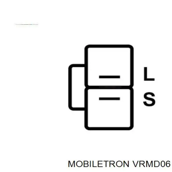 VRMD06 Mobiletron regulador del alternador