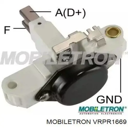 VRPR1669 Mobiletron regulador del alternador