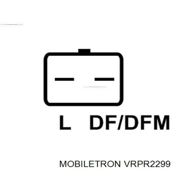 VRPR2299 Mobiletron regulador del alternador