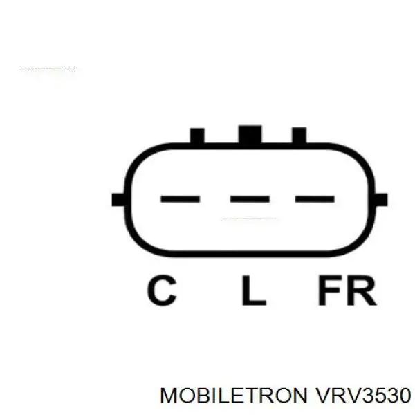 Regulador del voltaje Mobiletron VRV3530