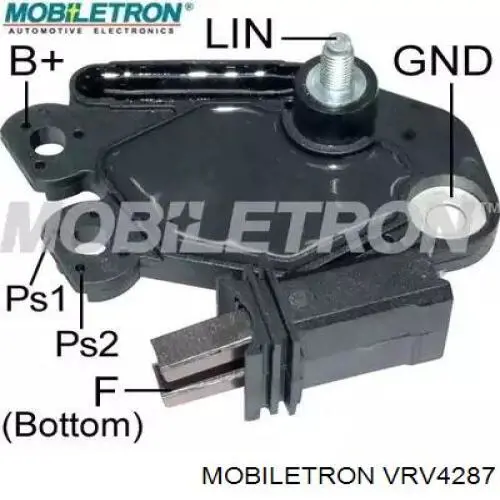 VRV4287 Mobiletron regulador de rele del generador (rele de carga)