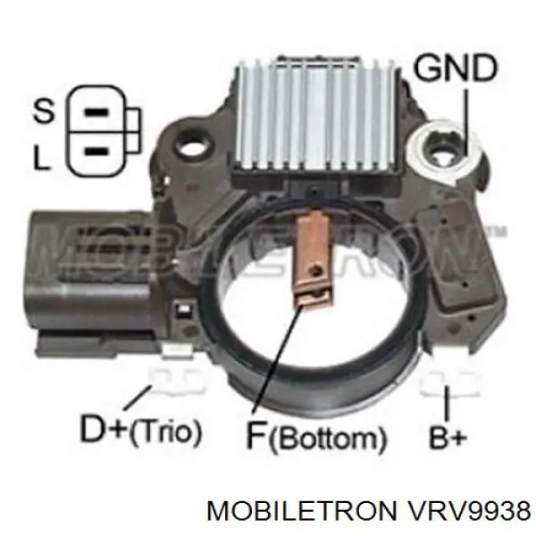 VR-V9938 Mobiletron regulador de rele del generador (rele de carga)