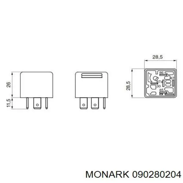 090280204 Monark