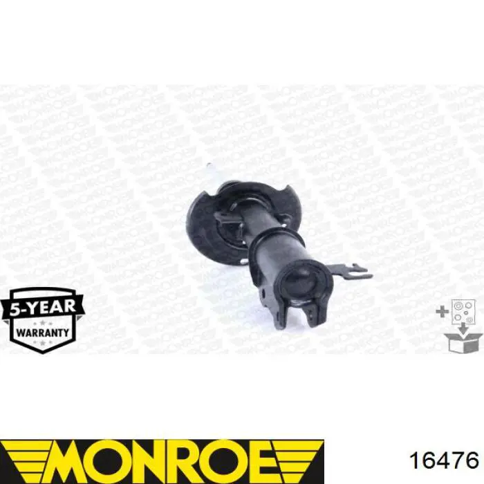 Amortiguador eje delantero izquierda Magneti Marelli 353804070200