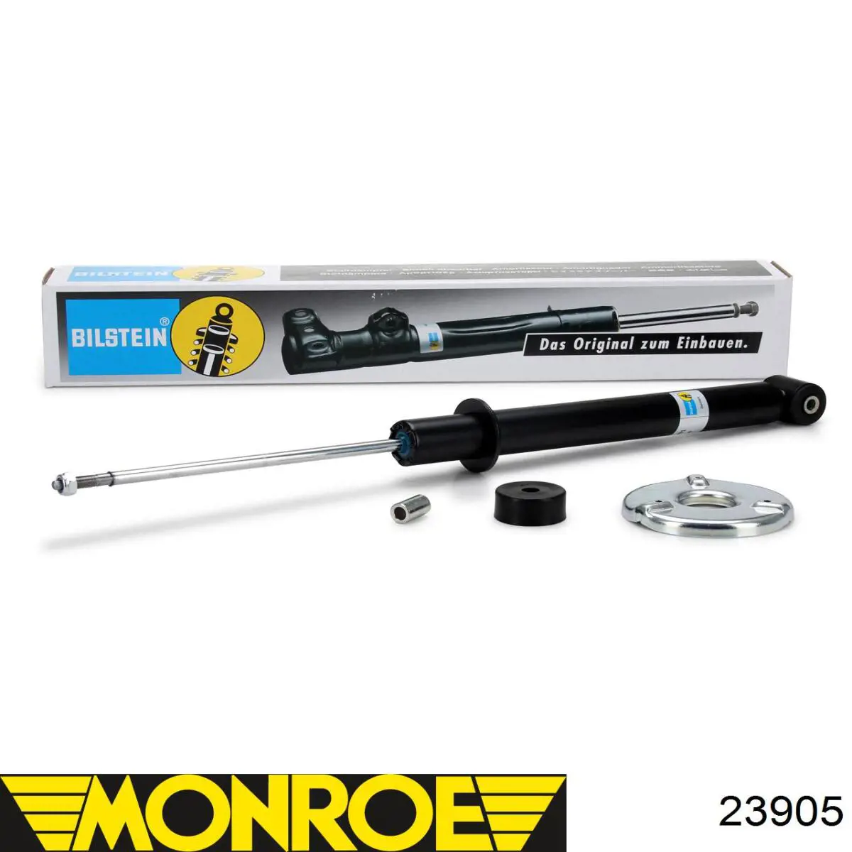 Amortiguador trasero 27D69A Boge