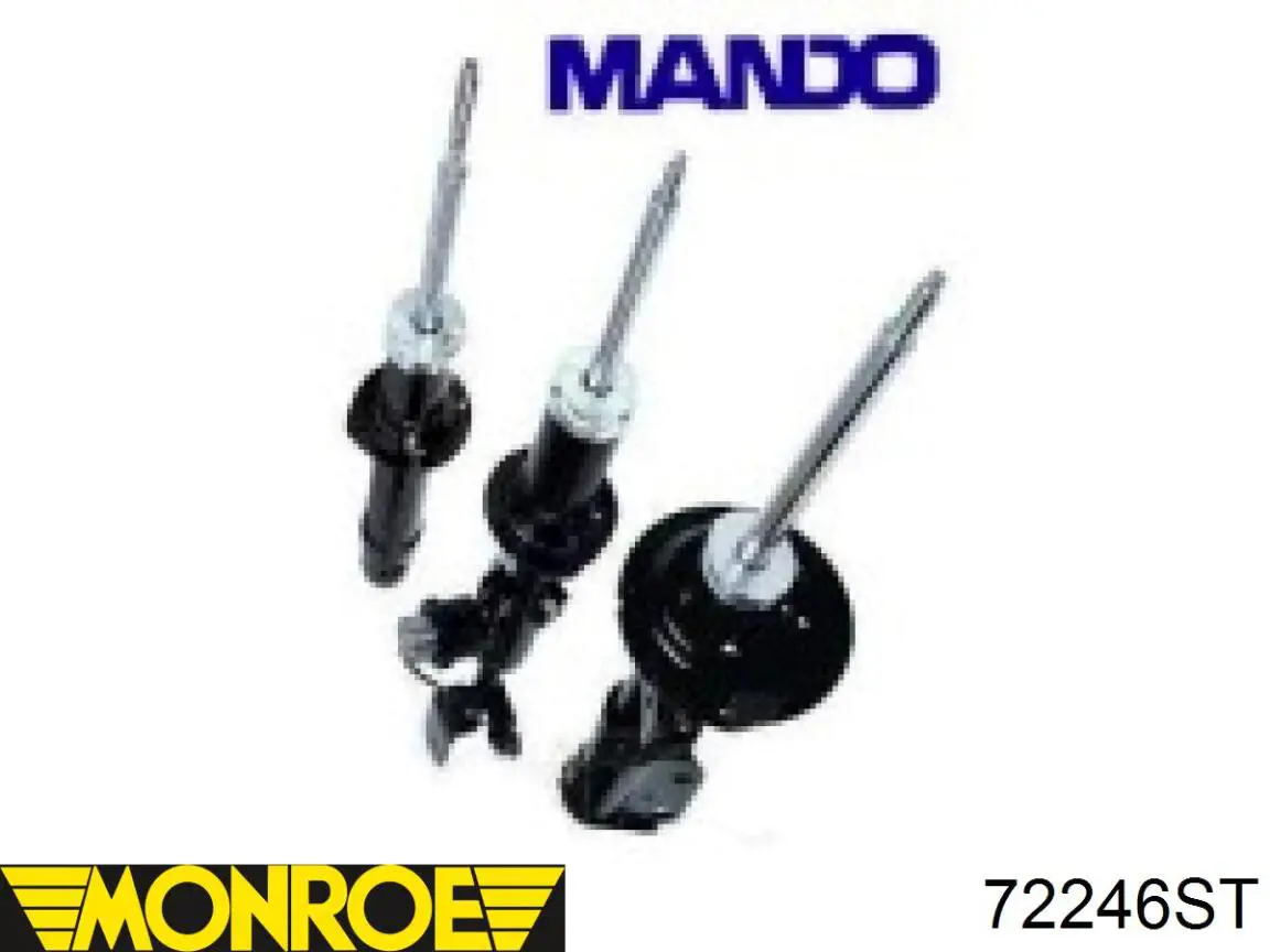 Amortiguador delantero derecho N5510310G Nipparts