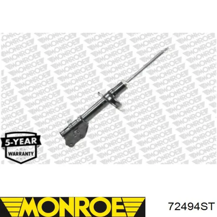 Amortiguador delantero izquierdo MSS020271 Mando