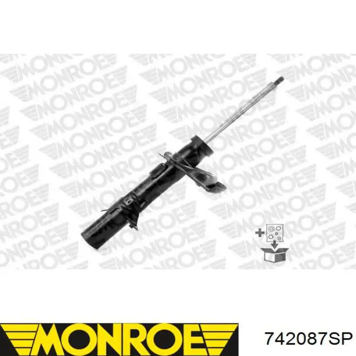 RS315469 Raiso Amortiguador frontal izquierdo