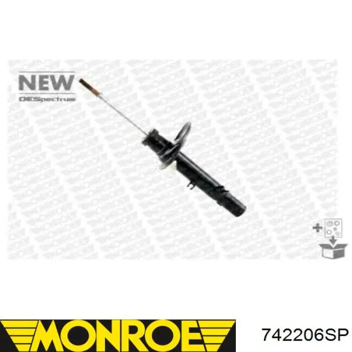 Amortiguador delantero derecho 9810909180 Peugeot/Citroen
