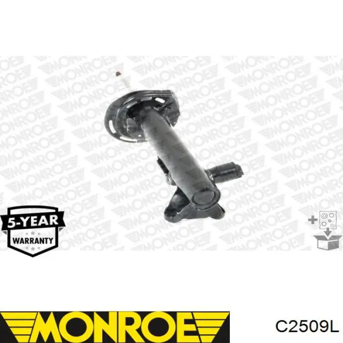 C2509L Monroe Amortiguador frontal izquierdo