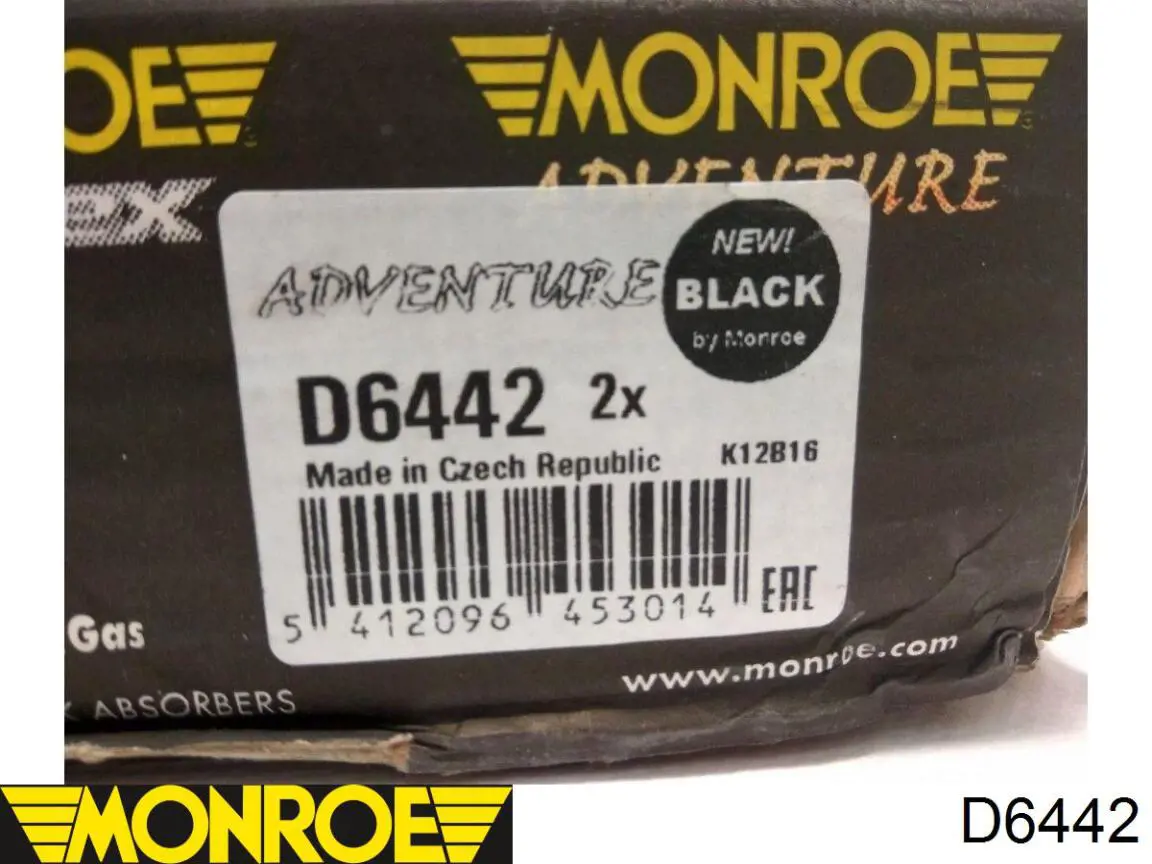 Amortiguador trasero D6442 Monroe