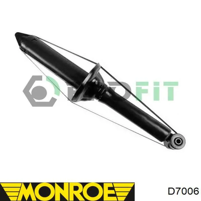 Amortiguador trasero Al-ko 206583 precio, desde 59,49 EUR
