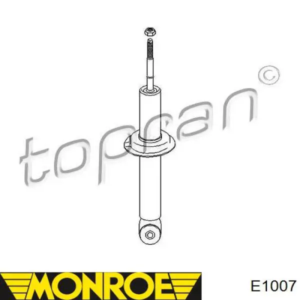 E1007 Monroe amortiguador trasero