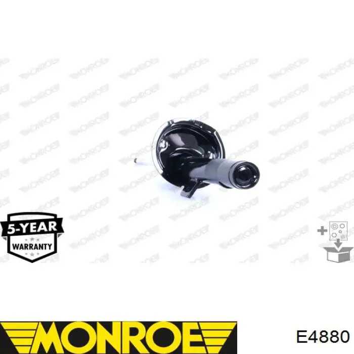 Amortiguador frontal para Peugeot 206 + 2L, 2M