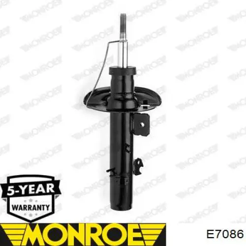 Amortiguador eje delantero izquierda Peugeot/Citroen 1674698580