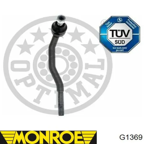 Amortiguador trasero izquierdo Monroe G1369 precio, desde 55,21 EUR