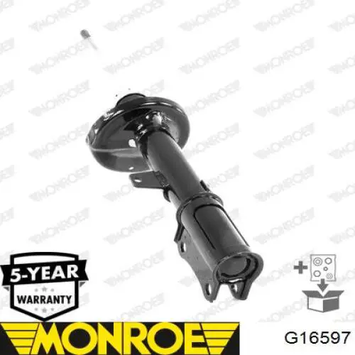 G16597 Monroe amortiguador trasero izquierdo
