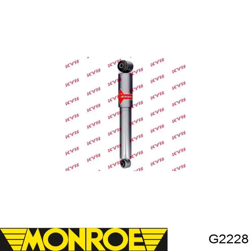 Amortiguador trasero RS3440072 Raiso