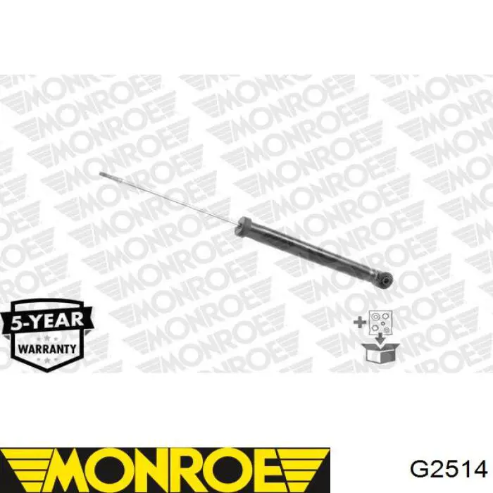Amortiguador trasero G2514 Monroe