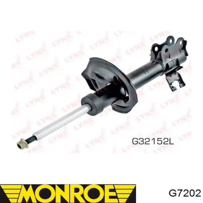 Amortiguador delantero izquierdo G7202 Monroe