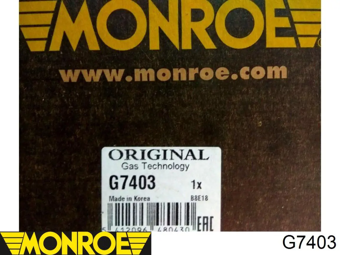 Amortiguador delantero derecho Monroe G7403 precio, desde 67,29 EUR