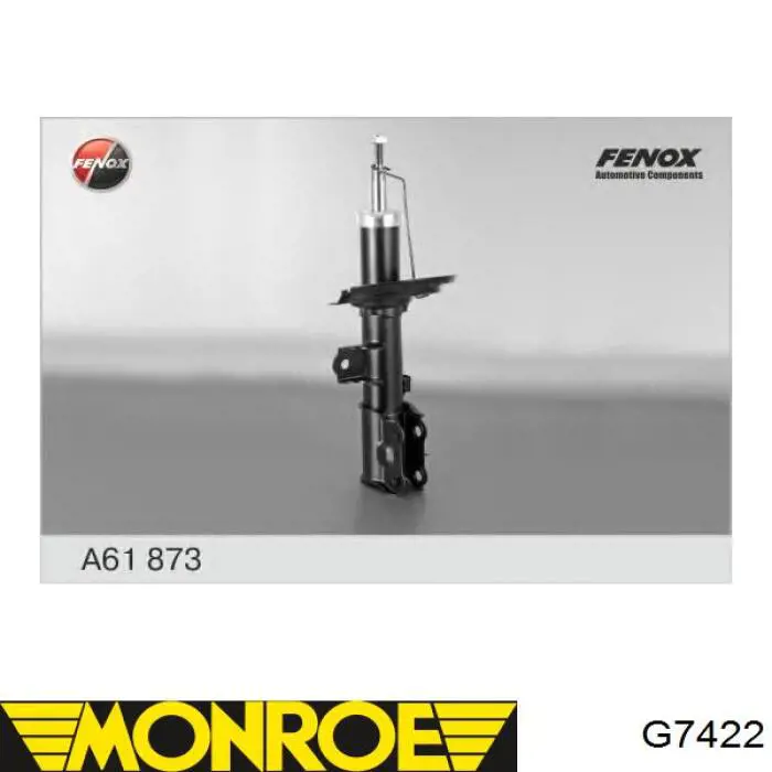 Amortiguador delantero izquierdo Monroe G7422 precio, desde 59,83 EUR