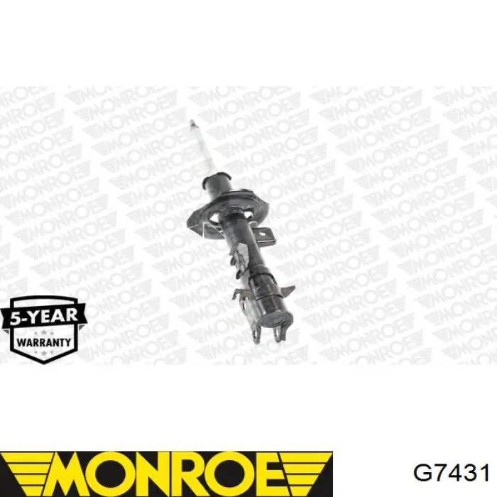 G7431 Monroe Amortiguador eje delantero derecha