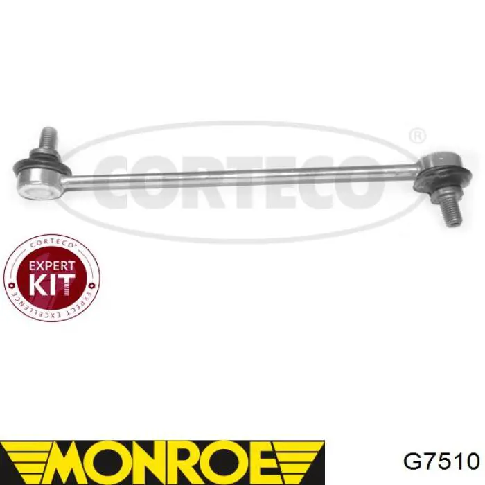 Amortiguador delantero izquierdo G7510 Monroe