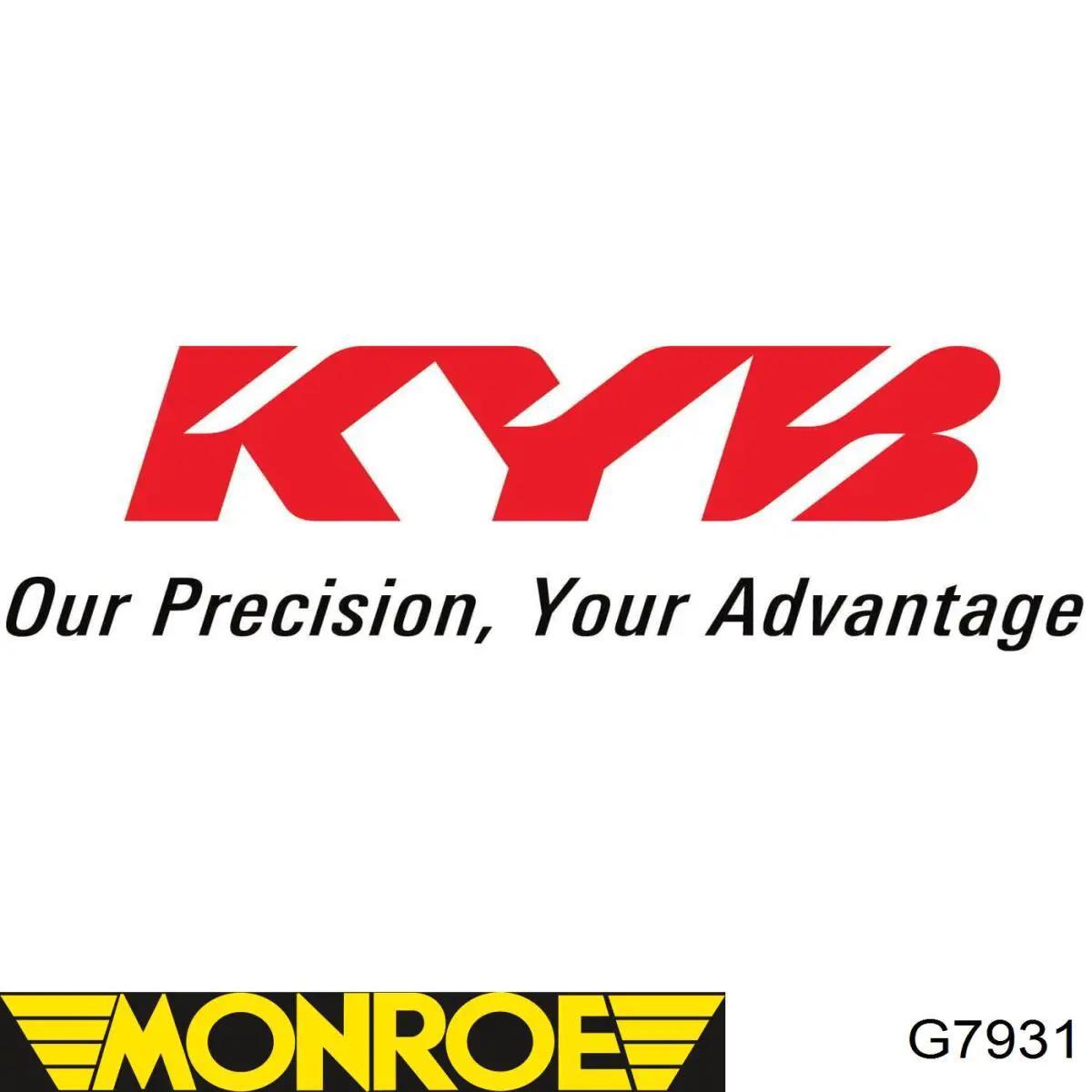 G7931 Monroe Amortiguador trasero derecho