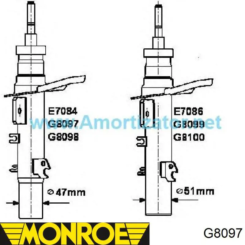 Amortiguador delantero derecho Peugeot/Citroen 520858 precio, desde 55,48 EUR