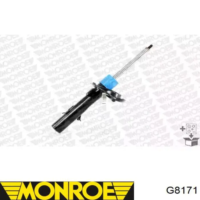 RS315470 Raiso Amortiguador eje delantero derecha