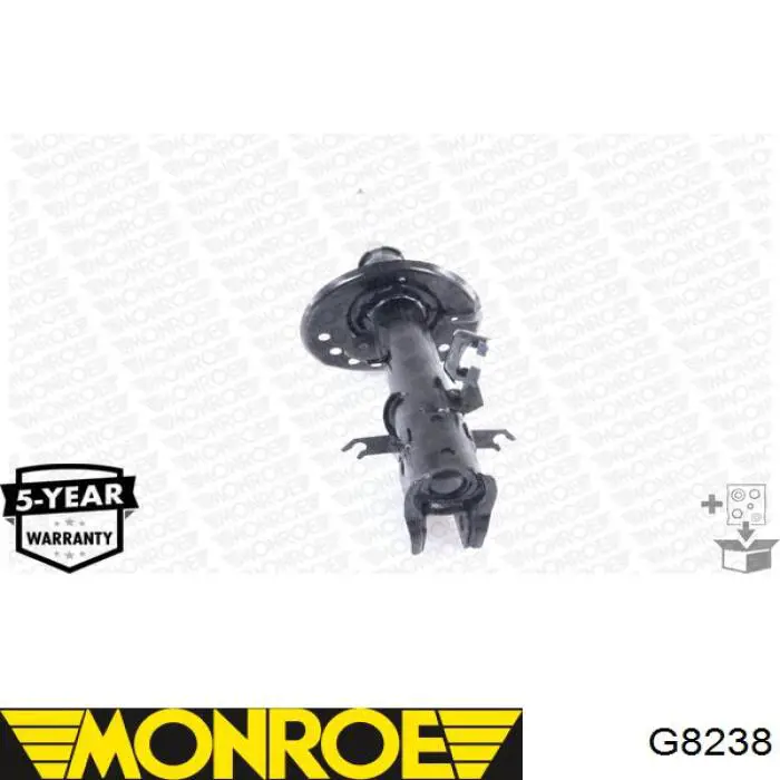Amortiguador delantero izquierdo 305475 Al-ko