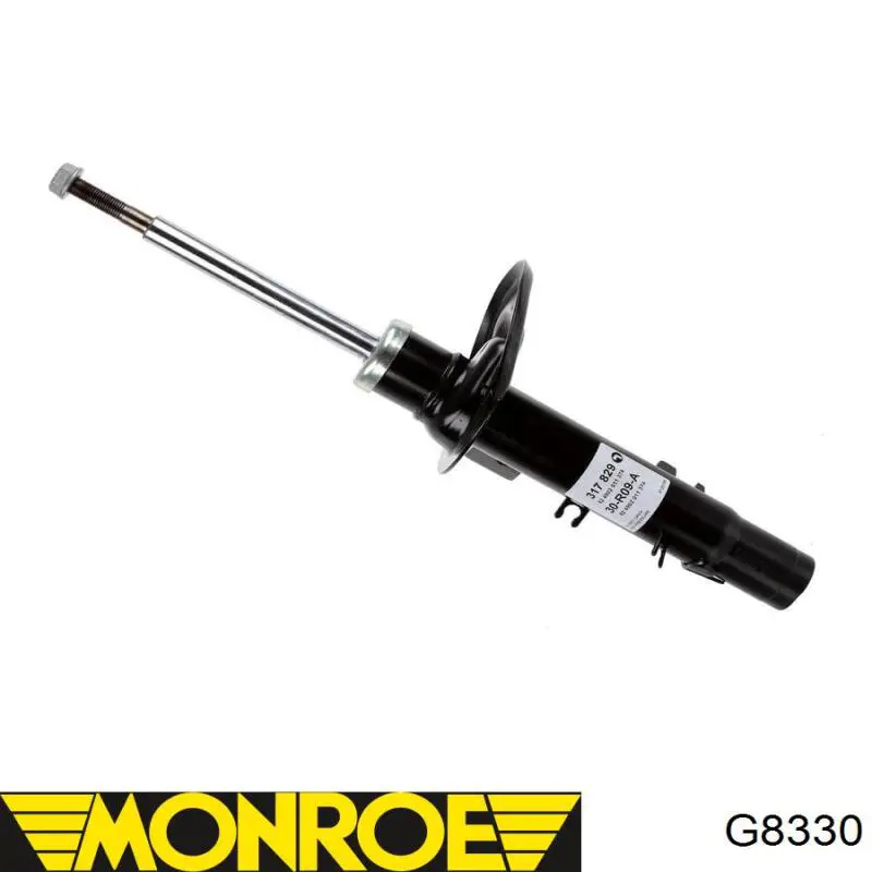 Amortiguador delantero izquierdo 9826219580 Peugeot/Citroen