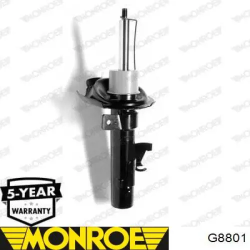 G8801 Monroe Amortiguador eje delantero derecha