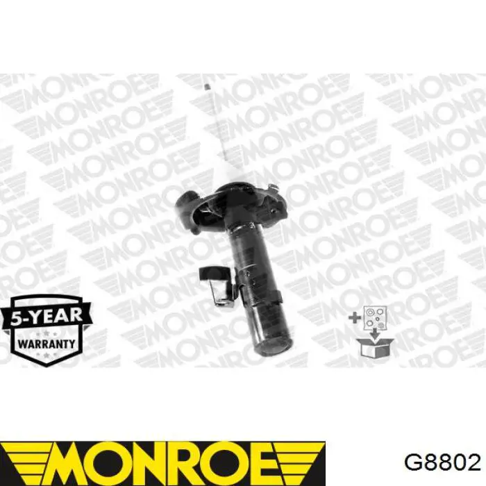 Amortiguador delantero izquierdo 4M5118045BCB Ford