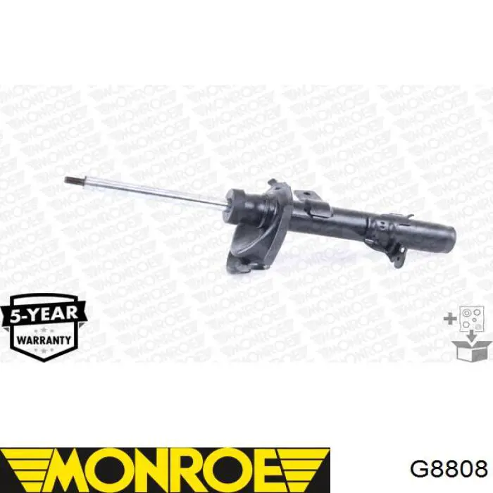 RS242907 Raiso Amortiguador frontal izquierdo