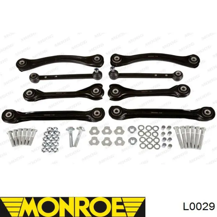 L0029 Monroe palanca de soporte suspension trasera longitudinal inferior izquierda/derecha