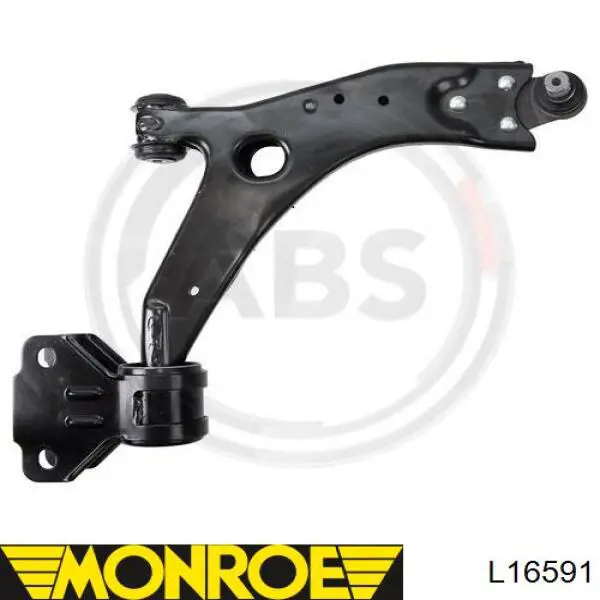 L16591 Monroe barra oscilante, suspensión de ruedas delantera, inferior derecha