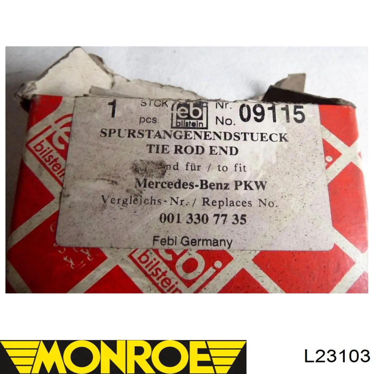 Rótula de barra de acoplamiento Mercedes A0013307435 precio, desde 13,19 EUR