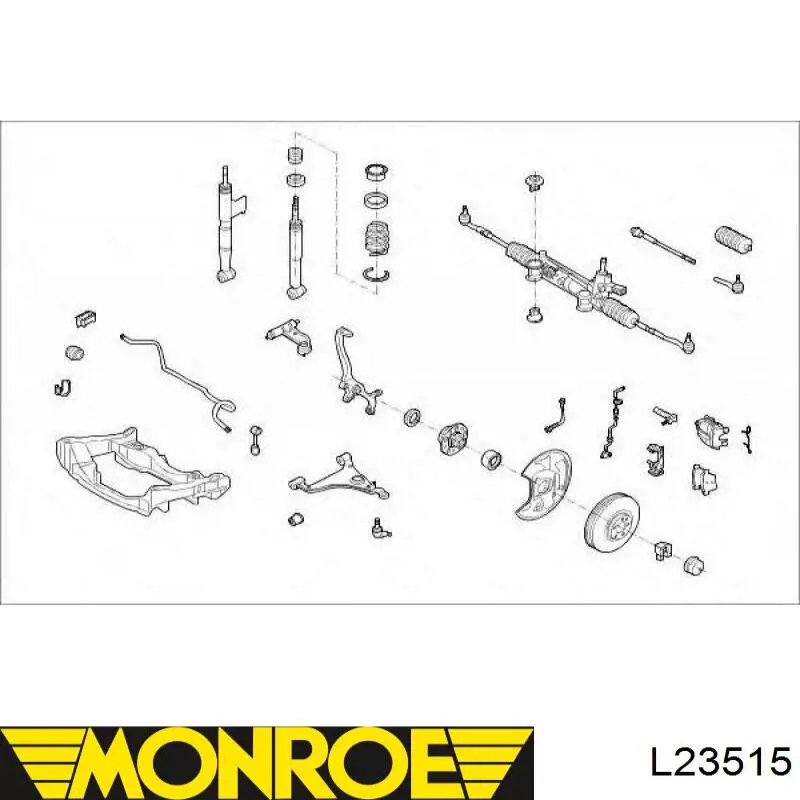 Brazo inferior derecho de la suspensión delantera Fare TR627