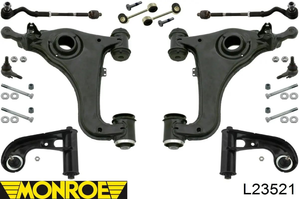 Brazo superior derecho de la suspensión delantera A2103301407 Mercedes