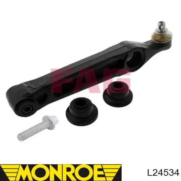 L24534 Monroe barra oscilante, suspensión de ruedas delantera, inferior izquierda/derecha