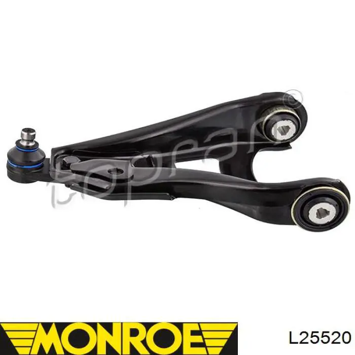 Brazo inferior izquierdo de la suspensión delantera L25520 Monroe