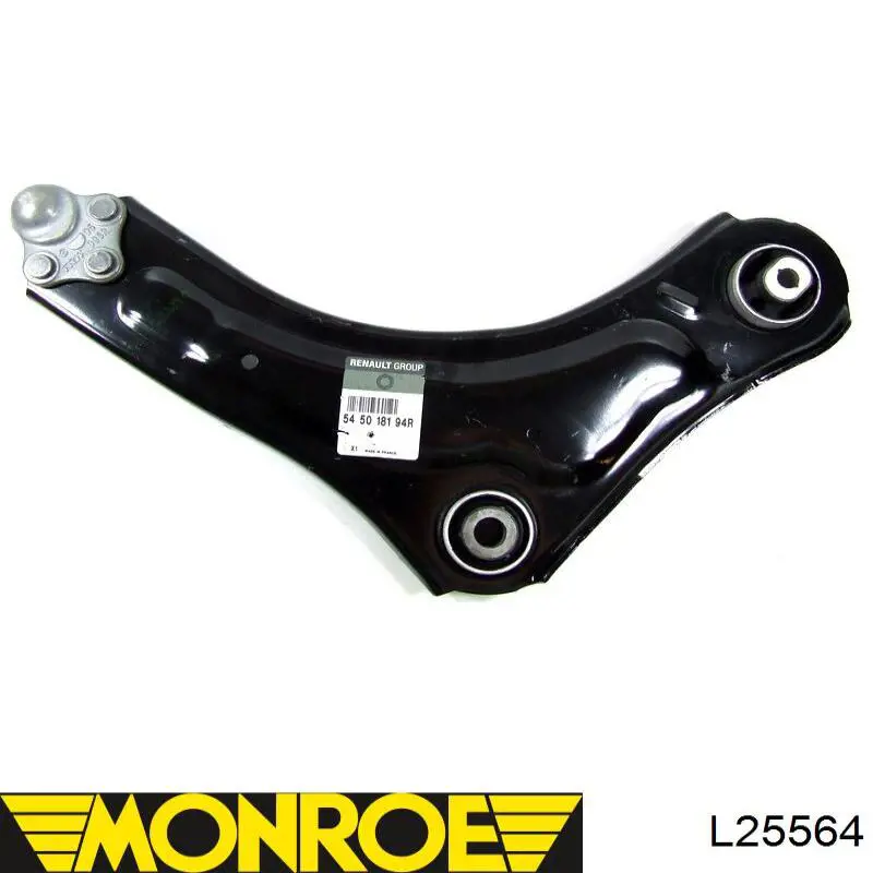 Brazo inferior izquierdo de la suspensión delantera 700797 Hans Pries (Topran)