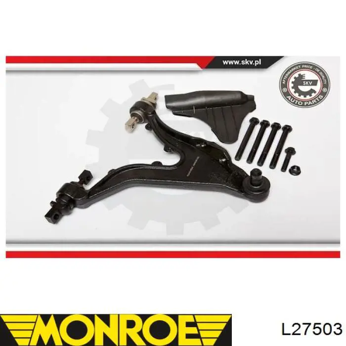 Brazo inferior derecho de la suspensión delantera GSP S060771 precio, desde 60,26 EUR