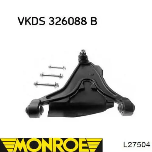 Brazo inferior izquierdo de la suspensión delantera Monroe L27504