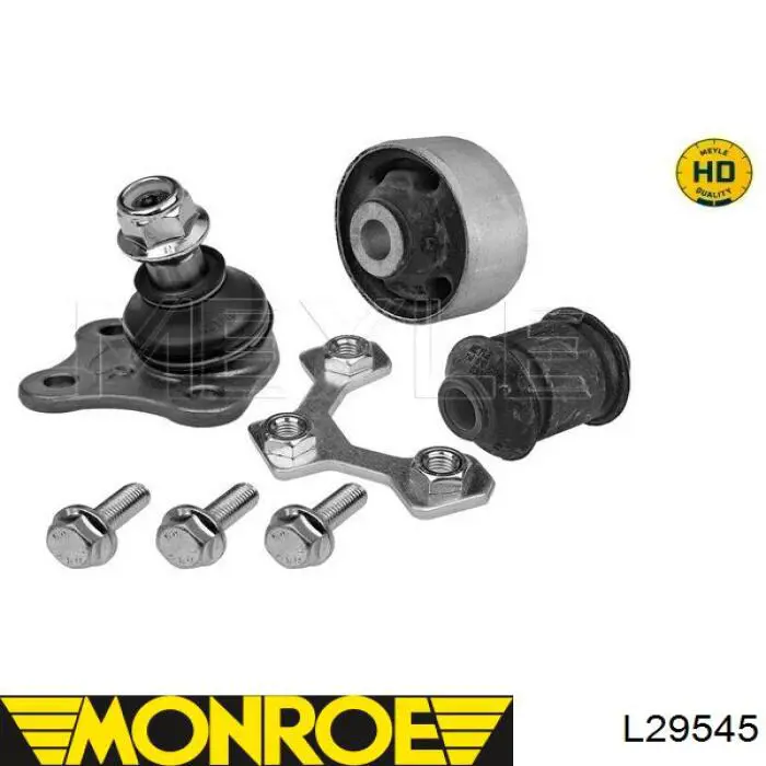 Brazo inferior derecho de la suspensión delantera DSS2838 Dayco