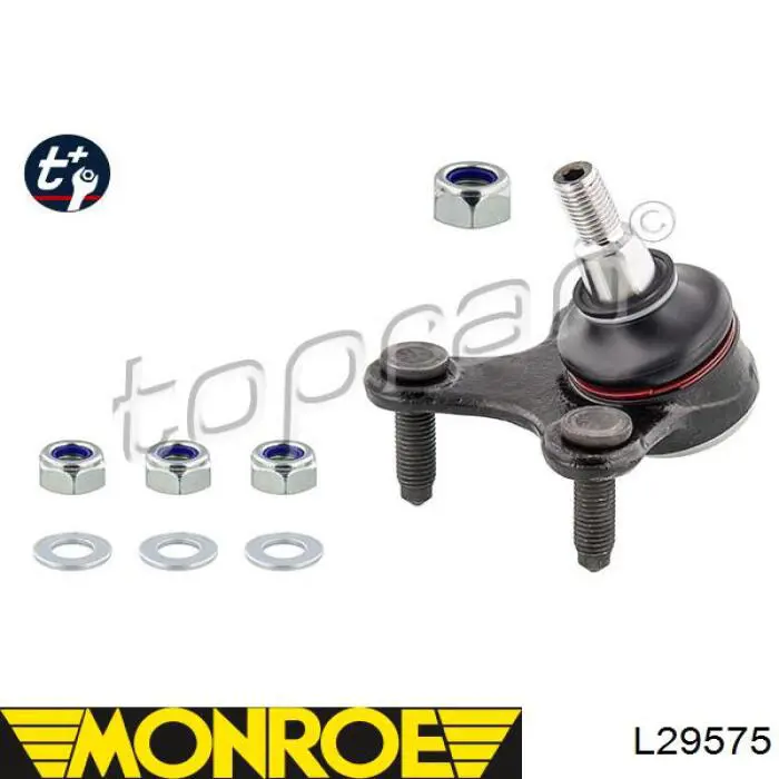 Rótula de suspensión inferior derecha Monroe L29575 precio, desde 16,17 EUR