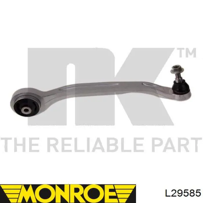L29585 Monroe barra oscilante, suspensión de ruedas delantera, inferior derecha