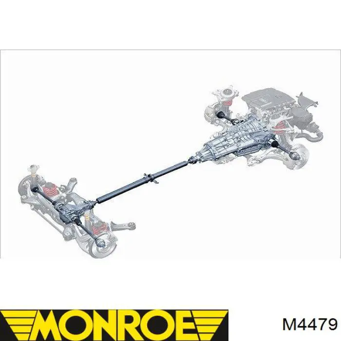 Comprar 8971200370 Isuzu Amortiguador trasero